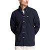 Lyle & Scott Camicia da Uomo a Maniche Lunghe con Colletto Oxford