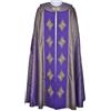 Generico Costume halloween Clero Sacerdote Robe per Uomo Cappotti cattolici Celebrant Chasuble Chiesa Padre Senza Maniche Messa Vest Vesti liturgici Sacerdotali Battesimo Comunione Matrimonio Culto