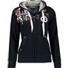 Geographical Norway FESPOTE Lady - Felpa da Donna con Cappuccio (Marino, S)