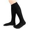 ROSSI CALZE Calze Lunga, Gambaletto Sanitarie da Uomo, Corte in Lana 50% con Elastico Relax, Senza Lastex, Non Stringe Made in Italia 206 (IT, Numero, 42, 44, Regular, Regular, Nero)
