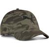 PUMA Cappellino da Baseball con Stampa Essentials Elevated OneSize, Olive Camo Green