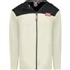 Geographical Norway UNICLERC HOOD Uomo - Pile con cappuccio caldo e confortevole, giacca con zip morbida, ideale per l'inverno e le attività all'aperto, Verde salvia, L