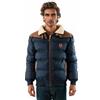 Geographical Norway Abradb Distribrands Production - Giacca Uomo Imbottita Calda Autunno-Invernale - Cappotto Caldo - Giacche Antivento A Maniche Lunghe e Tasche