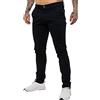 989Zé ENZO Jeans Uomo Pantaloni Casual Cotone Slim Fit Tasche Laterali EZ348 Navy 36W / 32L