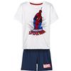 CERDÁ LIFE'S LITTLE MOMENTS Completino a 2 Pezzi di Spiderman - Maglietta e Pantaloncini Corti - Taglia 6 Anni - Elaborato in Cotone 100% - Fresco e Comodo - Chiusura a Bottoni - Prodotto Originale Ideato in Spagna