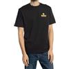 Timberland Uomo Maglietta con Logo Dell'Albero Illustrato, Black, M