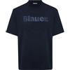 Blauer T-Shirt in Tono Bourn