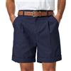 Zetieny Pantaloncini Estivi da Uomo in Cotone e Lino con Elastico in Vita | 50% Cotone 50% Lino, Pantaloni Corti Uomo, 2 Tasche Laterali, Chiusura con Bottoni e Zip, Tessuto Senza Elasticità, Casual
