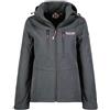 Geographical Norway Timmex Lady - Softshell Donna Impermeabile Con Cappuccio - Abbigliamento Giacca Vento Tattica Outdoor - Escursionismo - Trekking Autunno Invernale Primavera