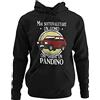 Vulfire Felpa con cappuccio Uomo Mai Sottovalutare Chi Guida Un Pandino, Panda Accessori, Motori Maglia Ragazzo, Abbigliamento Automobile, Felpe Auto, Passione Motori Maglie, Donna Auto 4x4 (Nero, XXL)