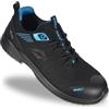 BWOLF Noir S3S Scarpe da lavoro da uomo ESD S3 - Scarpe di sicurezza con punta composita e suola in Kevlar, impermeabili, resistenti all'olio, antiscivolo (Nero, Sistema di numerazione delle taglie EU