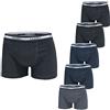 Liabel Pack 6 Paia Slip/Boxer Uomo Cotone Elasticizzato Vari Colori Art.101 (6 Paia Boxer Assortito - 6 / XL)