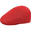 Kangol Coppola Seamless Tropic 507 Donna/Uomo - Cappello Piatto con Visiera Primavera/Estate Estate - L (58-59 cm) Rosso