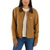 Carhartt Giacca da lavoro da donna Relaxed Fit Canvas Detroit, marrone Carhartt, L