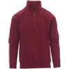 noTrash2003 Half Zip Sweatshirt - Felpa da lavoro compatibile con Payper Miami, per ufficio, lavoro e tempo libero, tessuto elasticizzato a costine su maniche e vita, 300g/mq, 70% cotone, dalla XS