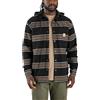 Carhartt Abbigliamento in flanella, giacca in pile, Carhartt marrone/nero, XXL