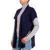 Marenza Mantella Giacca Misto Cashmere Donna Made in Italy Lana Merino Cachemire Nero Beige Bianco Blu Rosa Maglia Scialle Elegante Regalo Abbigliamento Caldo Inverno Coprispalle