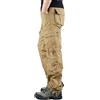 Generico Pantaloni Uomo Cargo Leggero Estivi Comodo Pantaloni Da Lavoro Elasticizzati Sportivi Larghi Cargo Pants Con Tasche Laterali Trekking Pantalone Tuta Tattici Militari Traspiranti Pantalone Lungo