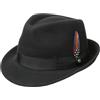 Stetson Elkader Trilby Fedora Cappello in Feltro di Lana Asahi Guard Unisex Estate Inverno