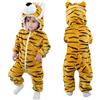 COOKY.D Costume Halloween Unisex Cappuccio Animale per Neonati,2-36 Mesi | Flanella Calda Costume Halloween Festivo,Completo Carnevale,Ideale per Family Book Day,Accogliente per l'Inverno
