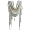 LIUYUYOUGO Coprispalle Donna Elegante Sciarpa Triangolare Con Frange Da Donna Etnica Oversize A Triangolo Scialle Stola Grande Invernale Calda In Misto Lana Con Nappe Poncho Sciarpe Morbide Alla Mod