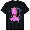 Generic Maglietta T-Shirt Manica Corta Magliette Basic Casual Maglietta Uomo per Hip-Hop Bodybuilding Palestra Pastello Gotico Demone Suora Profano Wicca Satanico Occulto Gotico M