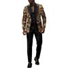 Generico Abito da Uomo in 2 Pezzi Formale da Matrimonio Affari Blazer E Pantaloni Elegante Smoking Cerimonia Completo da Uomo Dinner Business Abito da Sposa Slim Fit Wedding Cerimonia Abiti da Lavoro