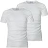 Moda Egidio T-Shirt Intima Uomo Liabel Lana Cotone Mezza Manica (IT, Testo, 5XL, Regular, Regular, Standard, 2 PZ Girocollo)