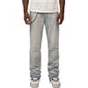 Oanviso Jeans Uomo Y2K Streetwear Denim Flared Baggy Pants D Blu S