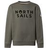 NORTH SAILS Felpa Bambino in Cotone Organico con Maxi Logo