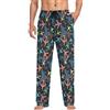PAQGSREM Lizards Green - Pantaloni da pigiama da uomo, morbidi, separati, Aerei multicolore-colorato, L