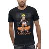 Naruto T-Shirt Ramen Shop - Prodotto con licenza ufficiale maglietta da uomo Ichiraku, Nero , L