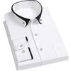 Oanviso Camicia Uomo Camicette Maniche Lunghe Camicia Formale Comfort Camicie da Cerimonia Classiche Casual Camicia Elegante Matrimonio Camicie Taglio Regolare Business Shirt