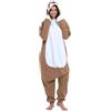 LBJR Pigiama Intero Adulto Cartoni Costume Animale Onesie Carnevale