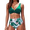 Generico Costume Due Pezzi Donna Costume Donna Due Pezzi Perizoma Sexy Coppe Push Up Curvy 2 Mare Sotto Costumi Donne Bikini Sportivo Solo Sopra Vita Top Con Pantaloncino 4Xl Gonna Fascia Bagno Piscina