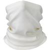 ehsbuy Snoods - Scaldacollo invernale per uomo e donna, caldo, antivento, scaldacollo, sciarpa, copertura per il viso, bandana, per sport all'aria aperta, moto, sci, corsa, ciclismo, regali, bianco