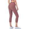XDSP Leggins Sportivi Donna Push Up 3/4 Leggings Vita Alta Elasticizzati Anticellulite Pantaloni con Tasche per Yoga, Pilates, Gym e Running