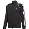 adidas Originals Men's Superstar Track Jacket, Black, S