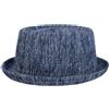 Kangol Cappello Color Burst Mowbray Pork Pie Donna/Uomo - da Sole Primavera/Estate Estate - M (56-57 cm) Blu