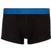 Bikkembergs Pack-2 Boxer da Uomo anatomici con Nastro alla Moda sul Davanti BKK1UTR04BI