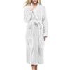 MJGkhiy Vestaglia Pile Donna Invernale Elegante Con Cintura Flanella Accappatoio Vestaglie Cotone Manica Lunga Taglie Forti Camicia Da Notte Pigiama Per Casa Hotel Spa Fleece Accappatoio