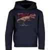 Baddery Felpa con Cappuccio da Bambini a Tema Dinosauri - „Survival T-Rex" | Felpe con cappuccio a tema dinosauri per bambini e bambine