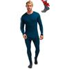 Merino.tech Intimo Termico Uomo Lana Merinos - Completo Termico + Calzini | Maglia e Pantaloni Leggero, Medio, Pesante, Traspirante, Drenante, Anti-Odore, Non Pizzica per Trekking, Sci, Outdoor