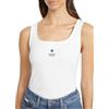 GUESS Donna Canotta W4YP48KA0H1 Cotone Bianco S