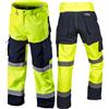 NEO TOOLS Pantaloni da Lavoro da Uomo, Impermeabili, Impermeabili (Colonna d'Acqua 8000 mm), Traspiranti (3000 m² MVP), Softshell in 100% Poliestere c
