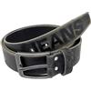 Fa.Volmer Cintura jeans, vera pelle, 100% pelle di bufalo, per uomo e donna, accorciabile, larghezza 38 mm, nuova, #Jeans-38mm