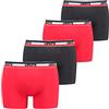 Levi's Boxer, Boxer Uomo, Red/Black 701224293, M
