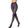 JUST BEAUTY TOUCH T-Band - Collant estivi velati fino alla vita, 15 denari, taglie S-XL, blu navy, XL Plus