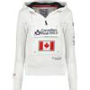 Canadian Peak Gyrelle Lady - Sweat Femme Zip Capuche Poches - Sweatshirt Pull Manches Longues Chaud Hoodie Veste - Femmes Printemps Ete Automne Hiver