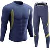 UNIQUEBELLA Set di Intimo Termico, Intimo da Sci da Uomo, Intimo Termico da Sci, Strato di Base Termico + Mutande per Il Freddo Invernale